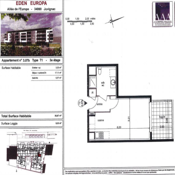 Offres de location Studio Juvignac 34990
